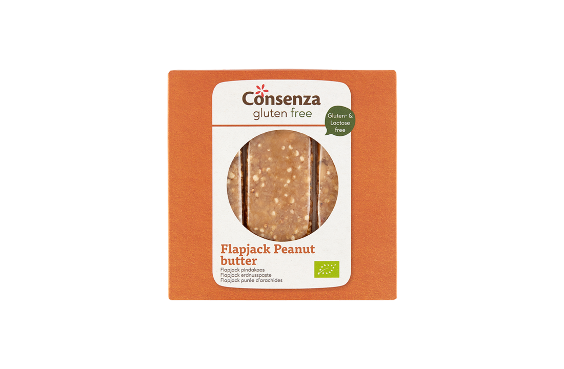 Flapjack peanut butter bar bio