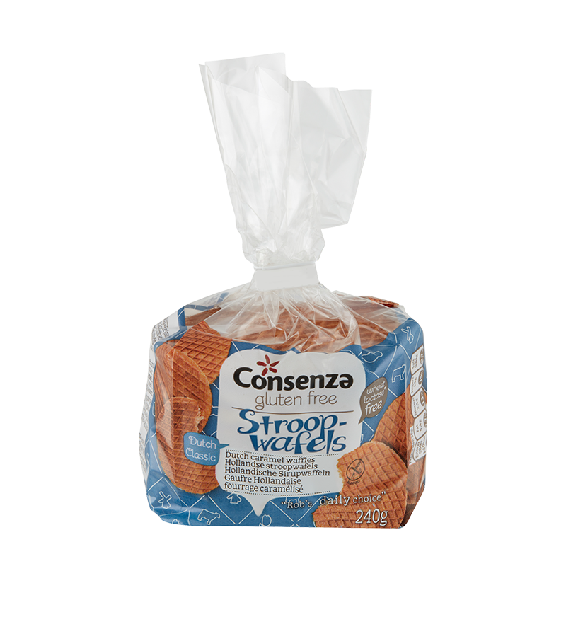 Dutch caramel waffles organic