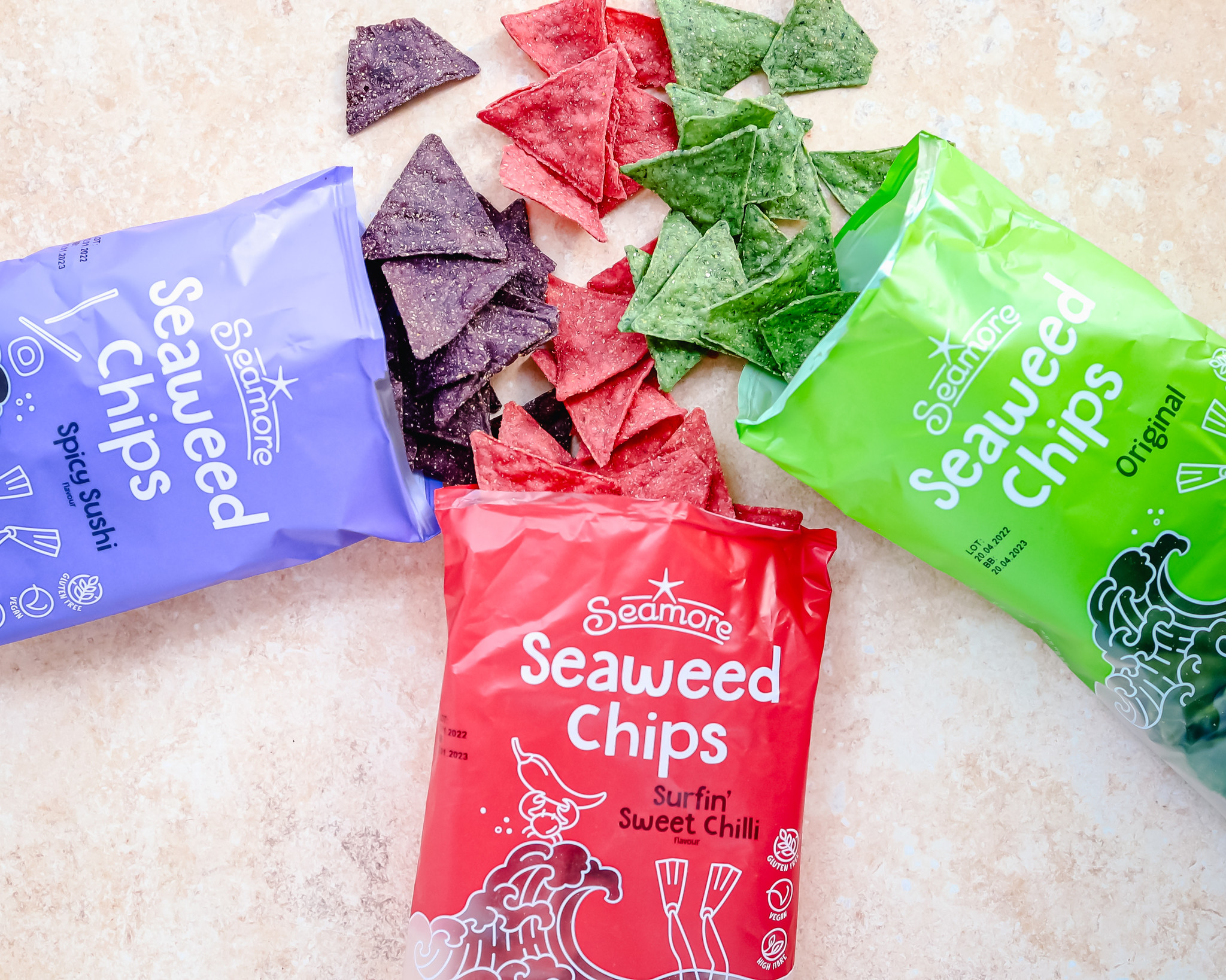 Zeewier chips Spicy Sushi