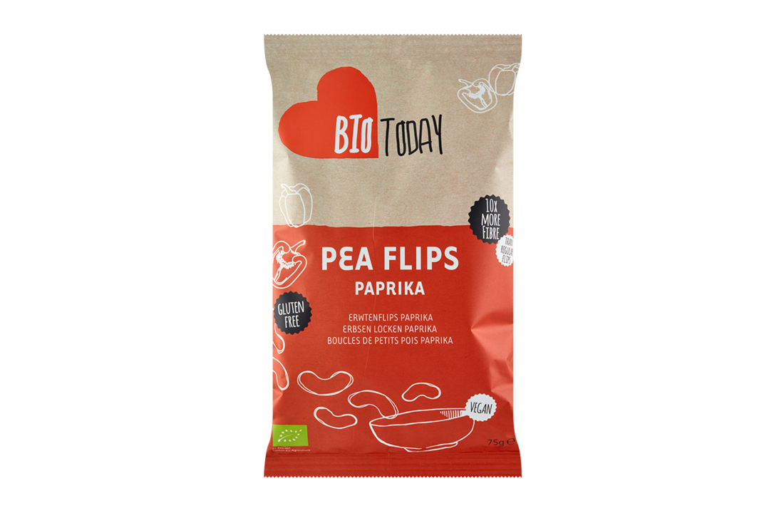 Pea flips paprika - Organic