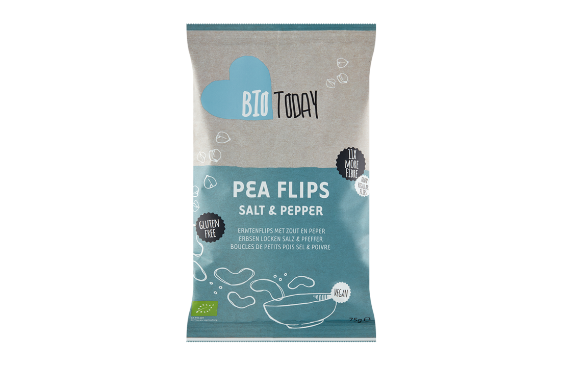 Erwtenflips zout & peper - Bio