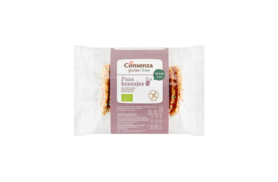 Biologische glutenvrije paaskransjes – Consenza