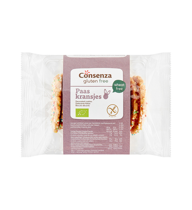 Organic gluten-free Easter cookies – Consenza