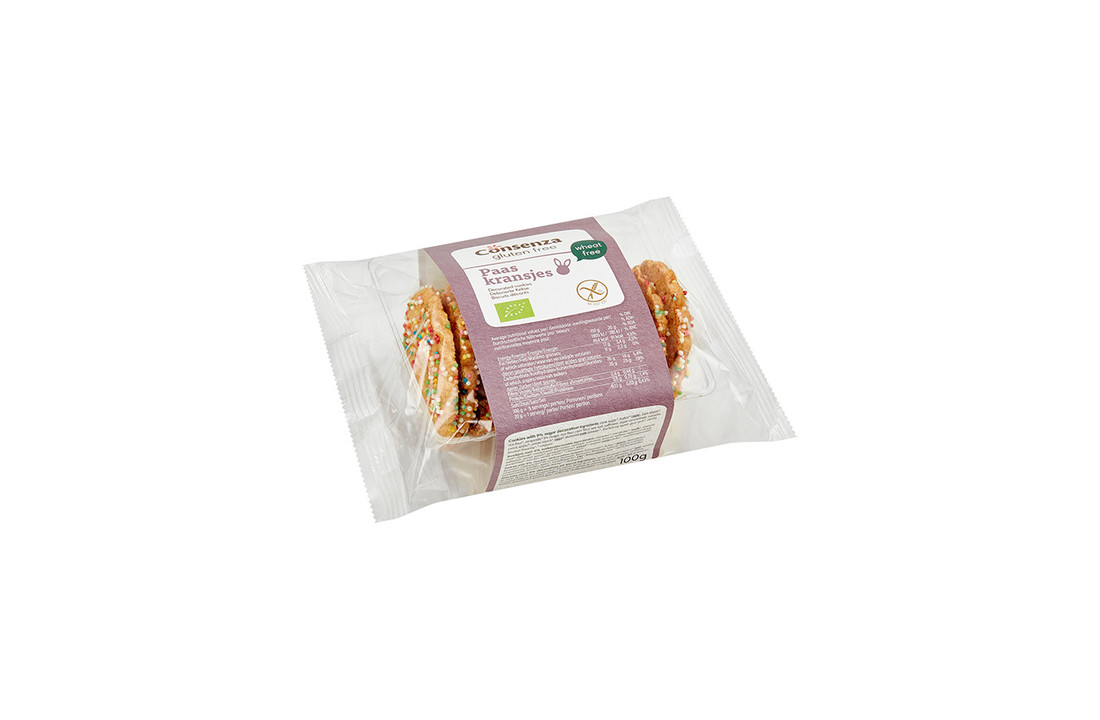 Biologische glutenvrije paaskransjes – Consenza