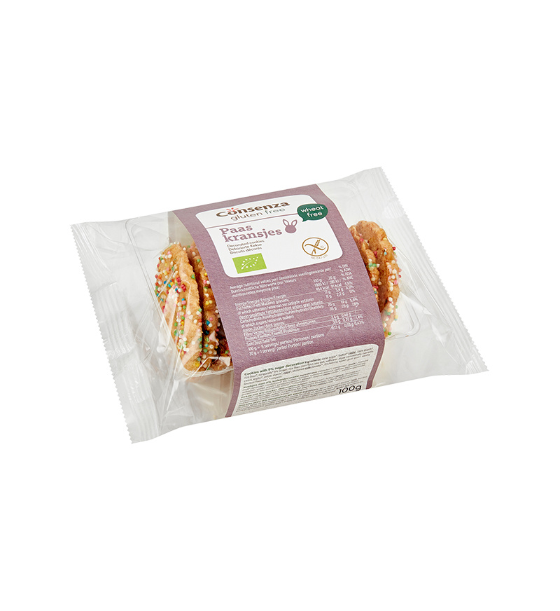 Biologische glutenvrije paaskransjes – Consenza