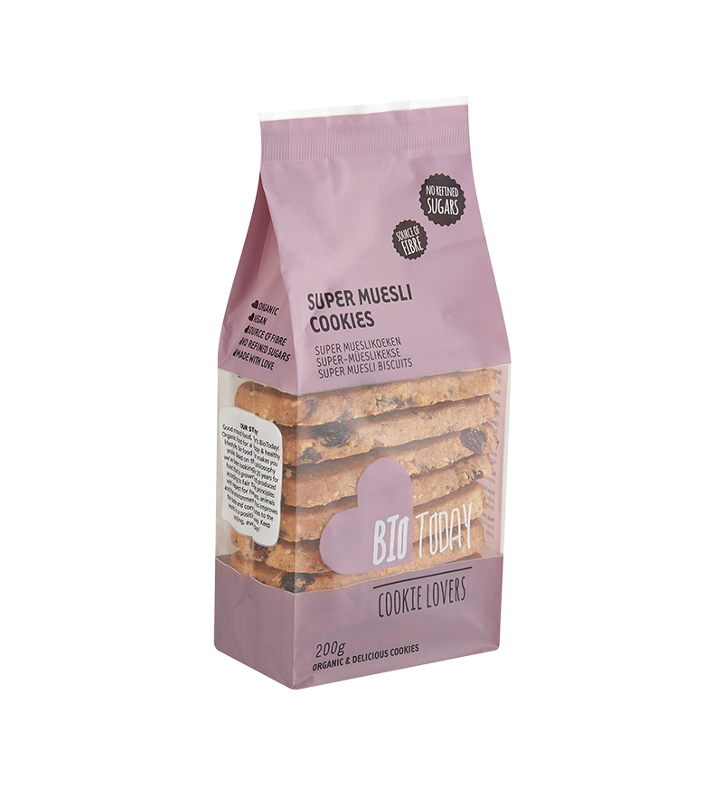 Super muesli cookies organic
