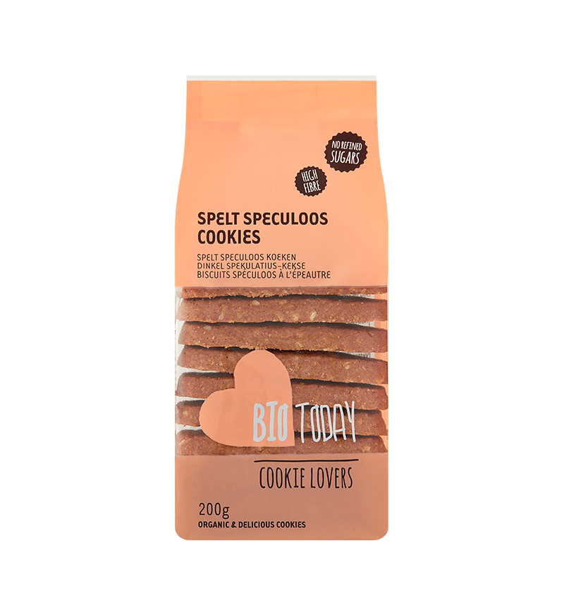 Spelt speculoos cookies organic