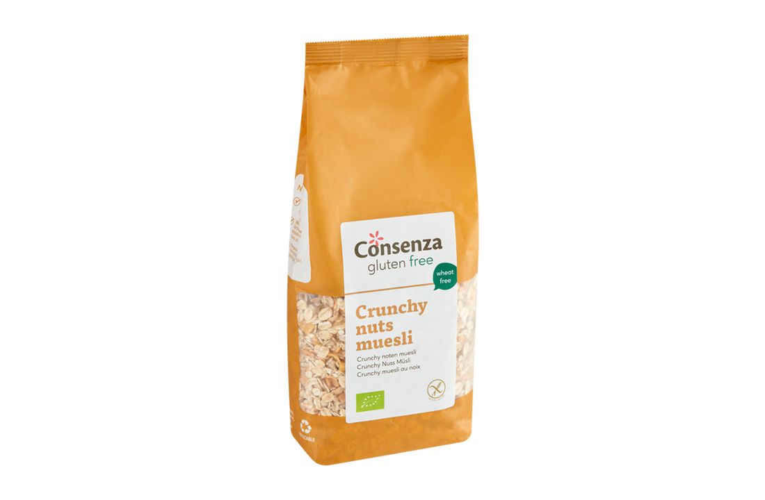 GV Crunchy noten muesli - bio