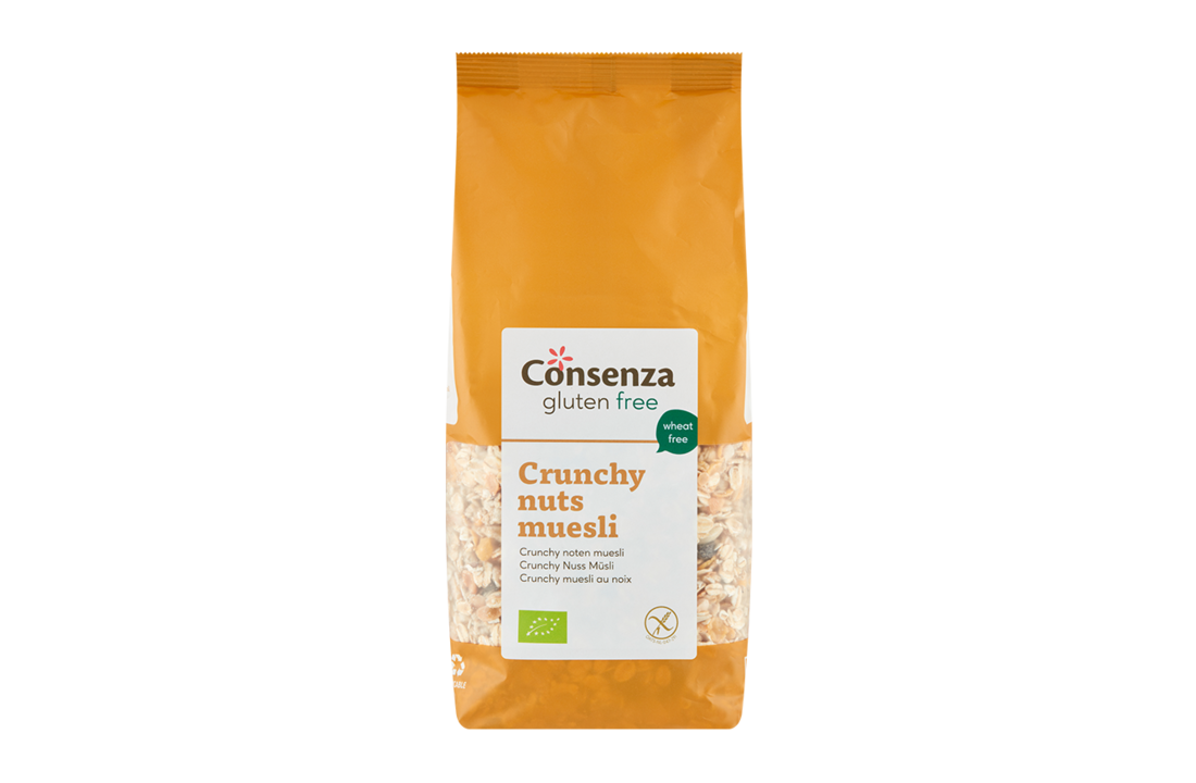 GV Crunchy noten muesli - bio