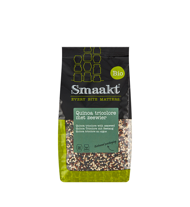 Quinoa tricolore with seaweed organic