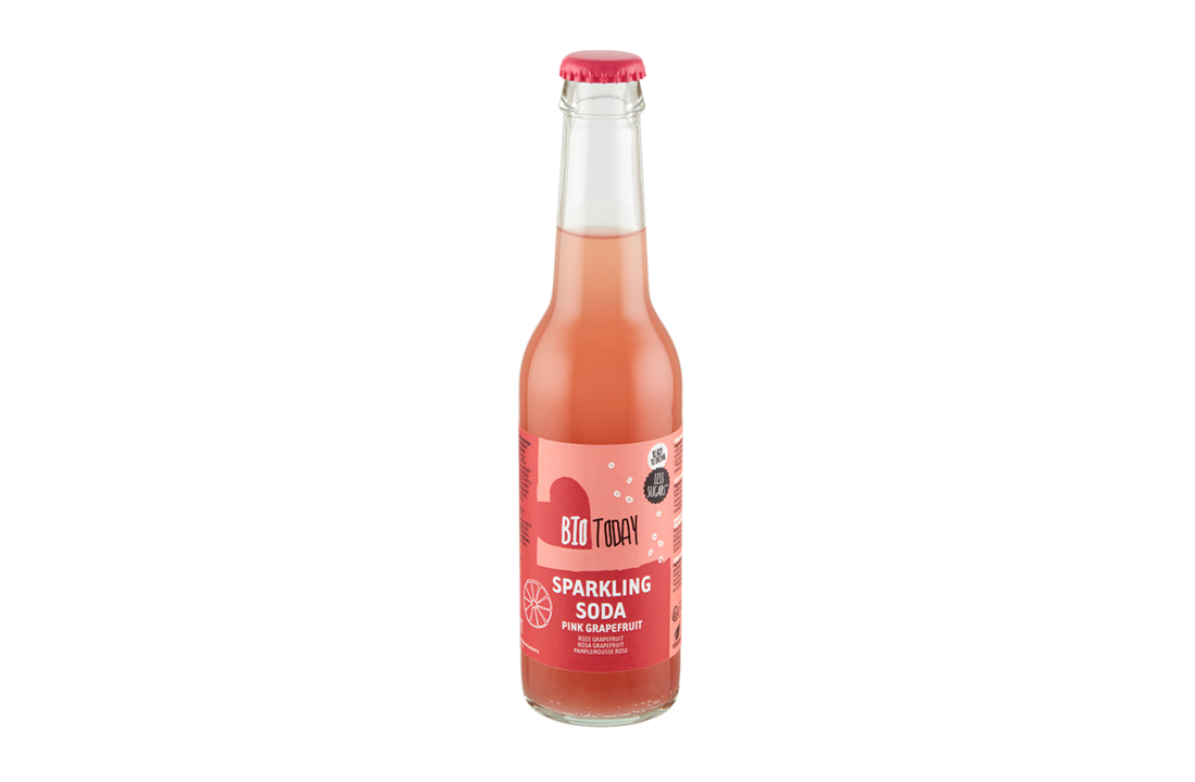 Sparkling soda roze grapefruit - bio