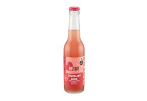 Sparkling soda pink grapefruit -organic