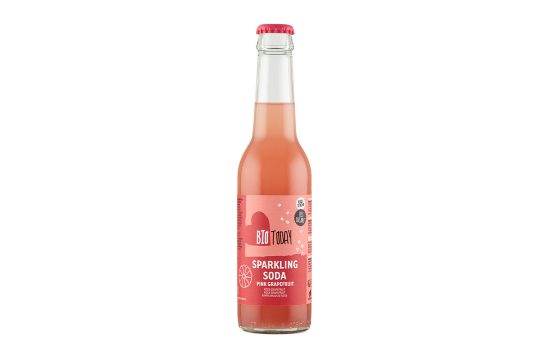 Sparkling soda roze grapefruit - bio