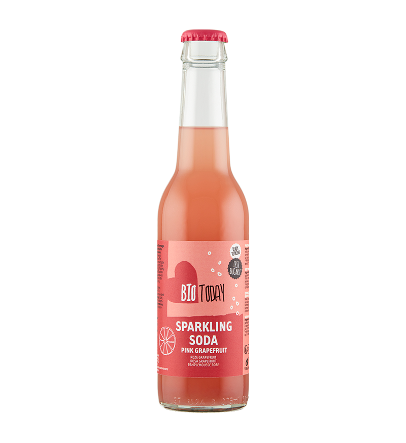 Sparkling soda roze grapefruit - bio