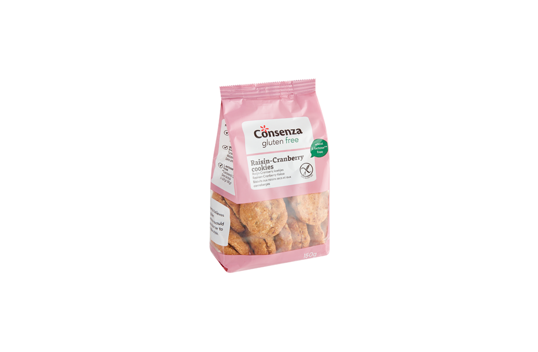 GV Rozijn-cranberry koekjes - bio