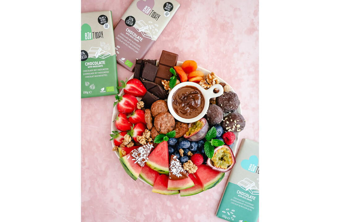 Chocolade met rijstdrank - bio