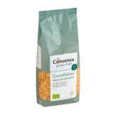 Organic gluten-free cornflakes – crispy breakfast cereal by Consenza