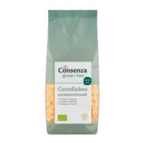 Organic gluten-free cornflakes – crispy breakfast cereal by Consenza