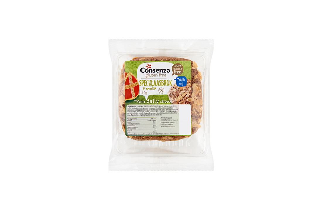 Glutenvrije Speculaasbrokken