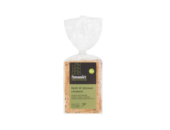 Spelt & Lijnzaad cracker organic
