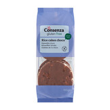 Glutenvrije biologische rijstwafels met chocolade – Consenza