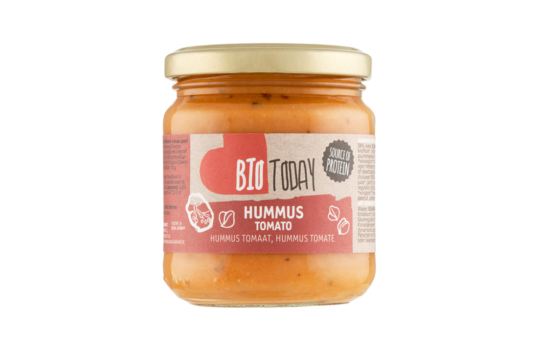 Hummus tomato - organic