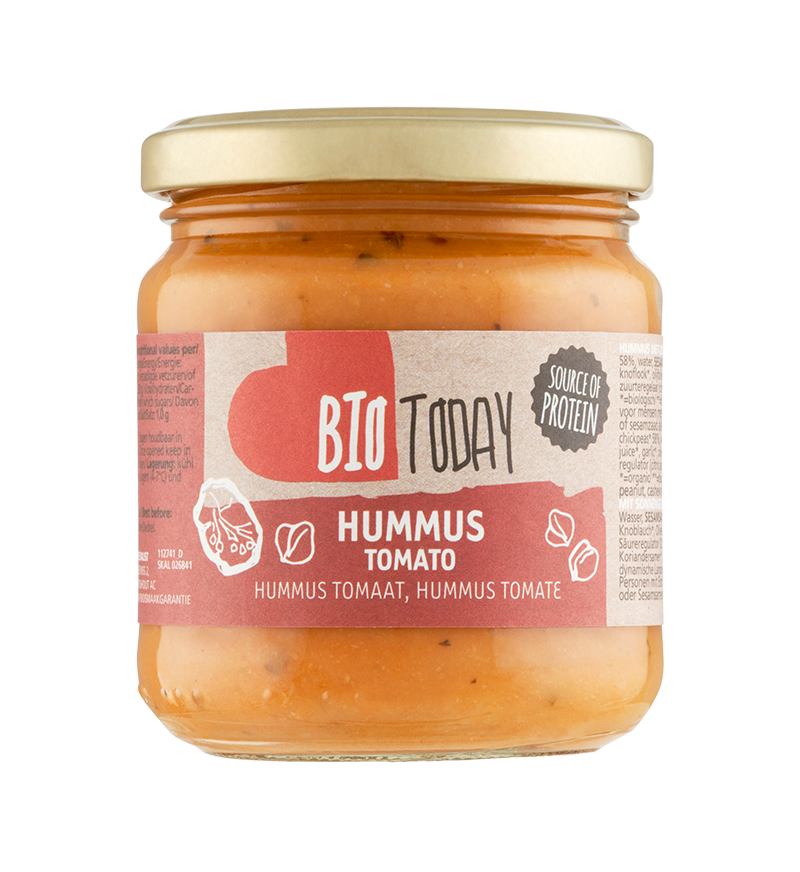 Hummus Tomaat - bio