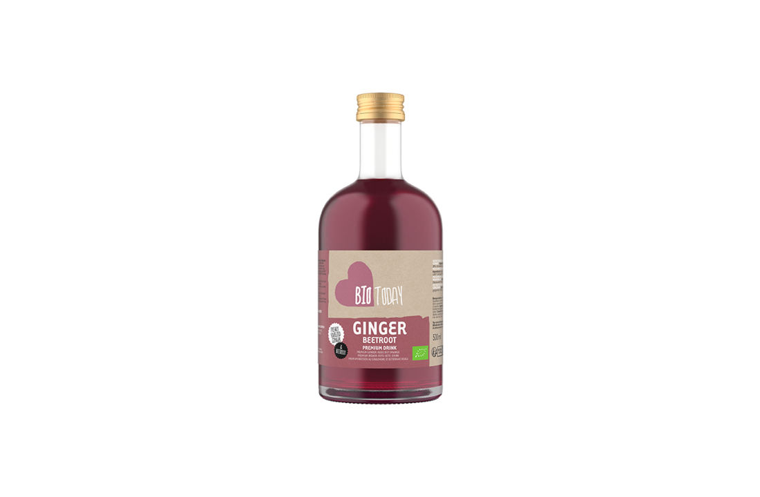 Organic ginger drink with beetroot – BioToday Ginger Drink