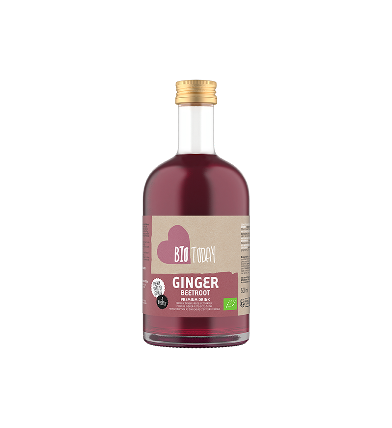 Organic ginger drink with beetroot – BioToday Ginger Drink