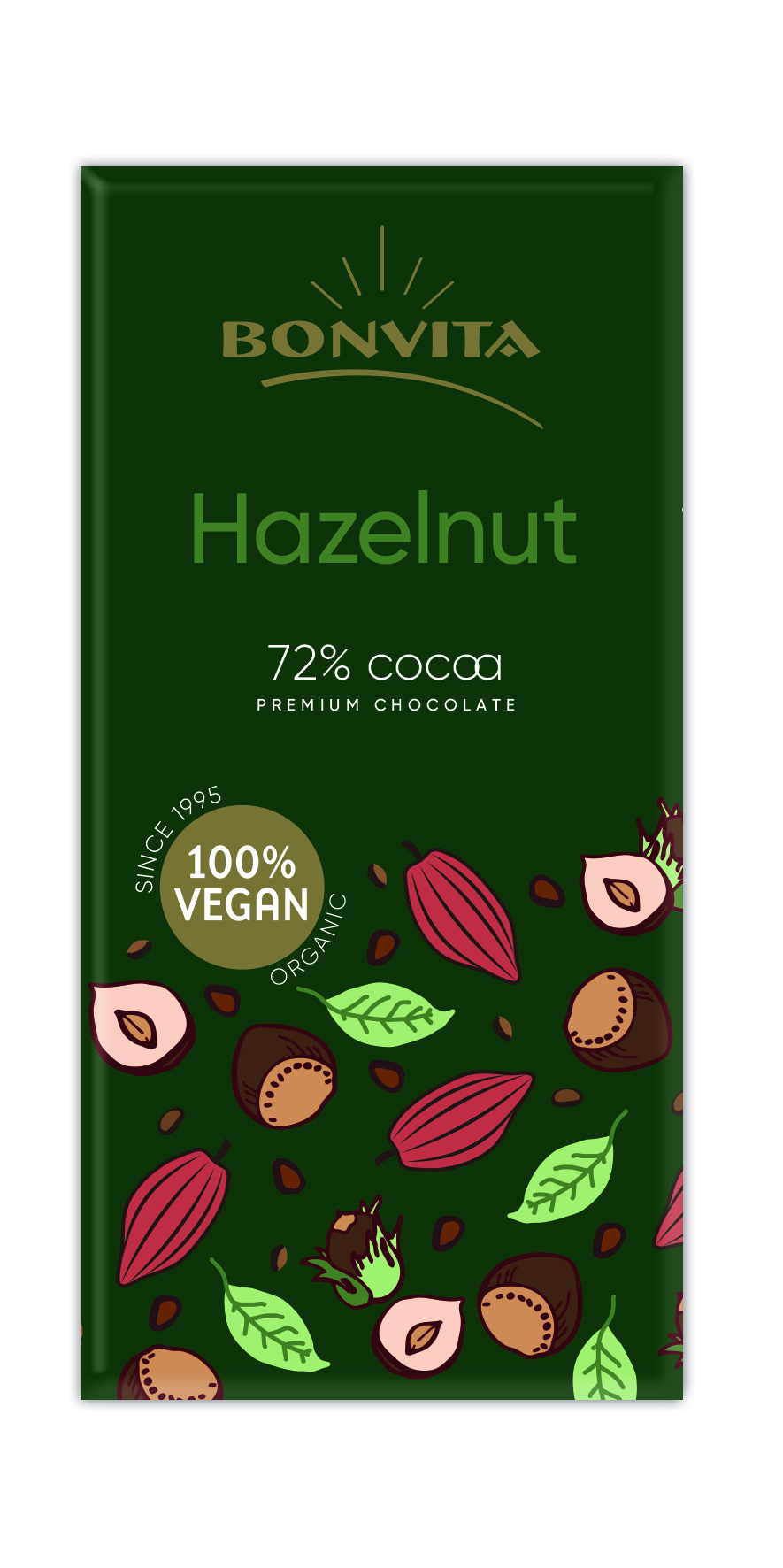 Premium chocoladetablet Hazelnut bio