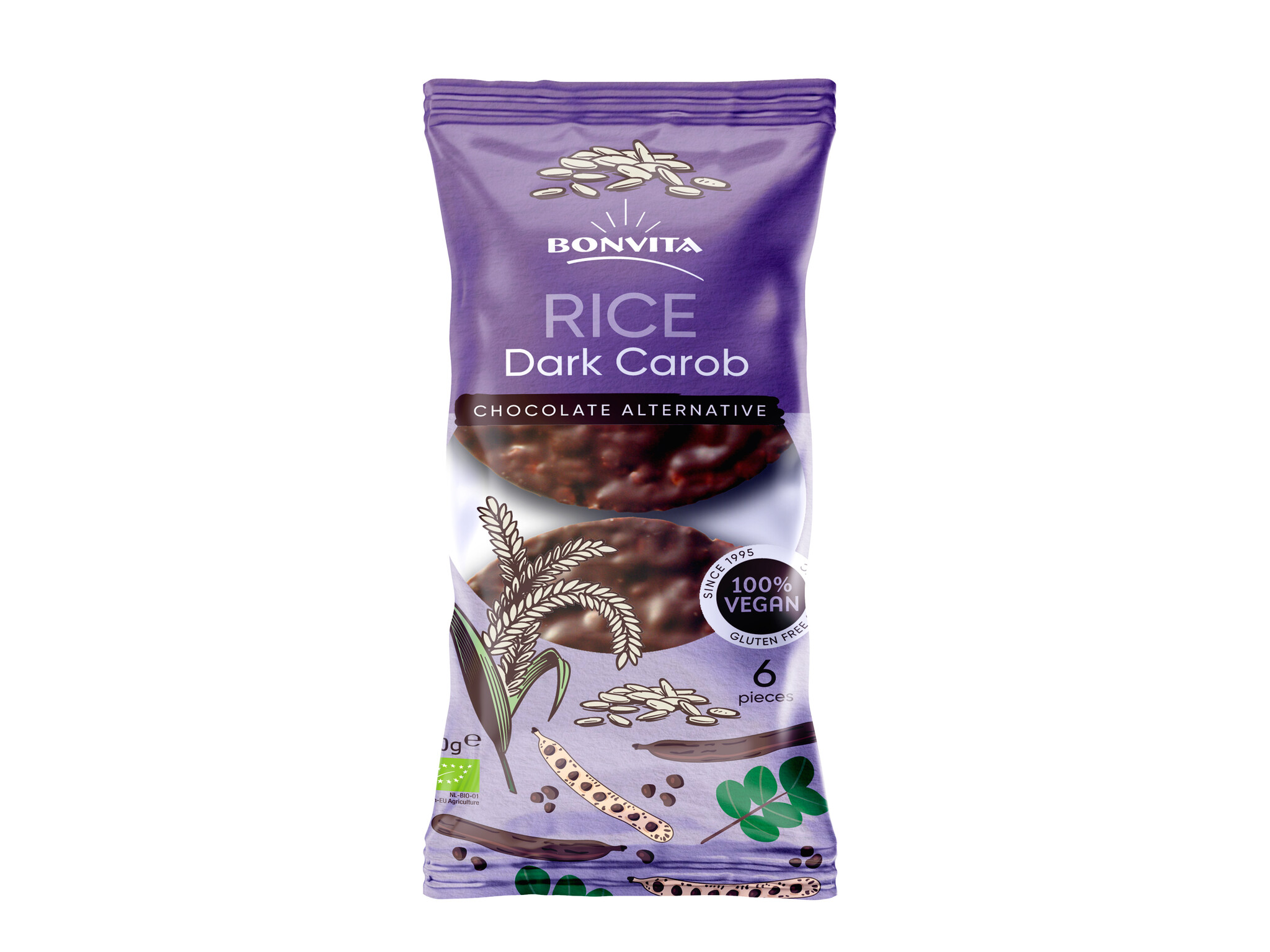 Rice cakes Carob organic