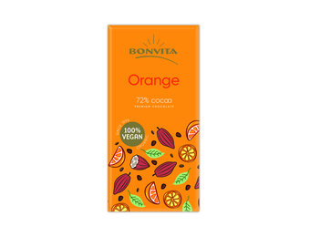 Premium chocoladetablet Orange organic