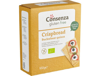 Crispbread Buckwheat-quinoa - organic