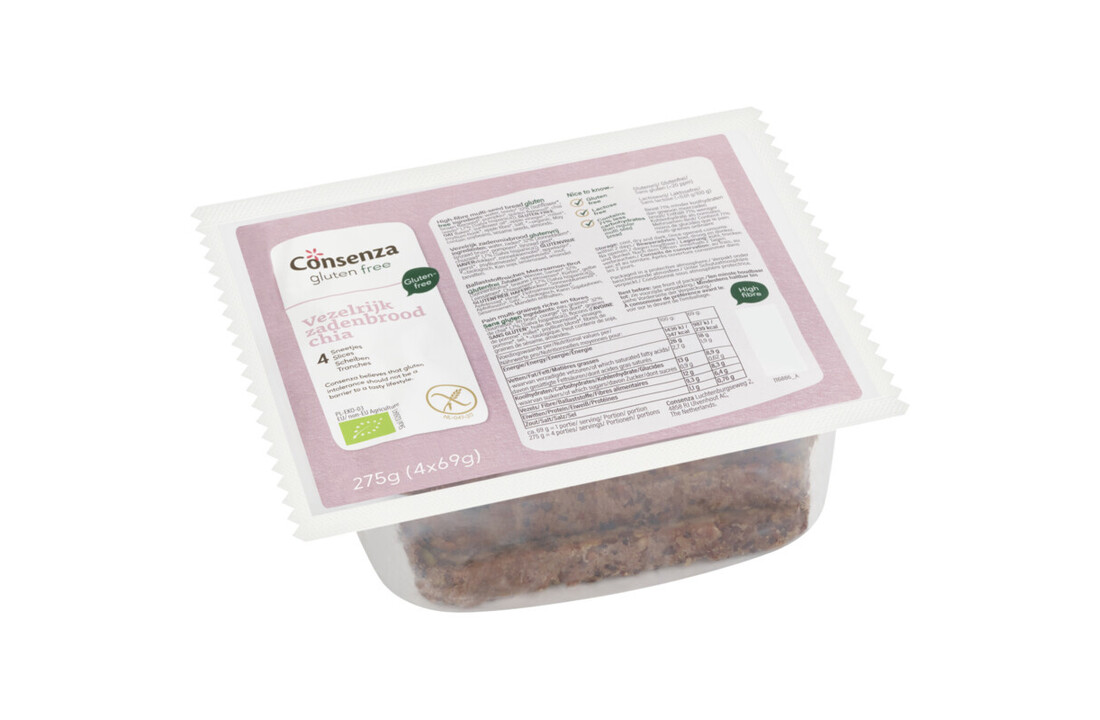 Vezelrijk zadenbrood chia - bio