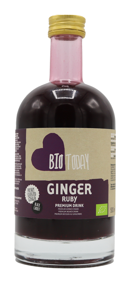 Ginger ruby zwarte wortel - bio