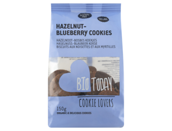 Hazelnut-Blueberry Cookies organic