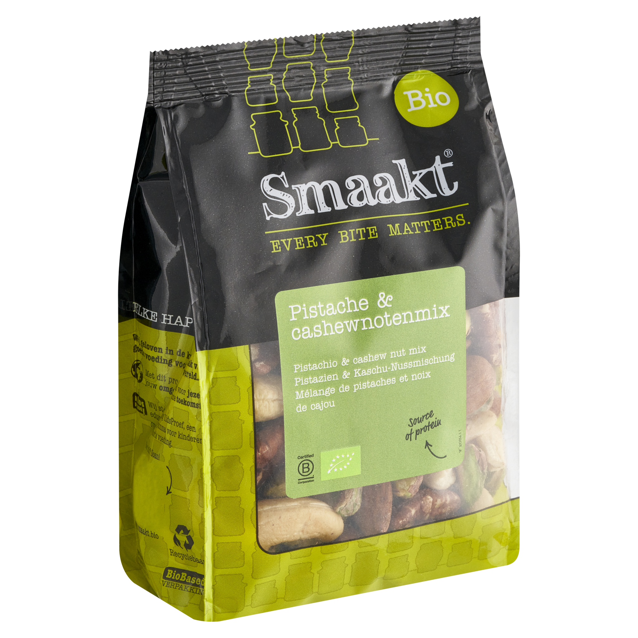 Pistachio and cashew nut mix organic