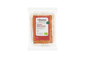 Organic Tomato & Basil Crackers