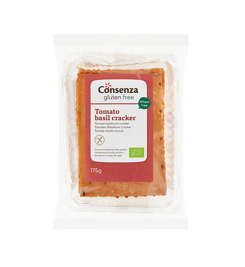 Organic Tomato & Basil Crackers