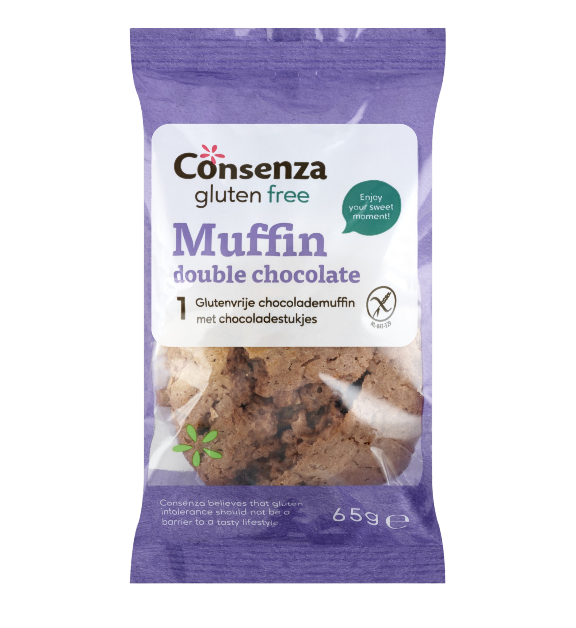 Chocolademuffin met chocoladestukjes