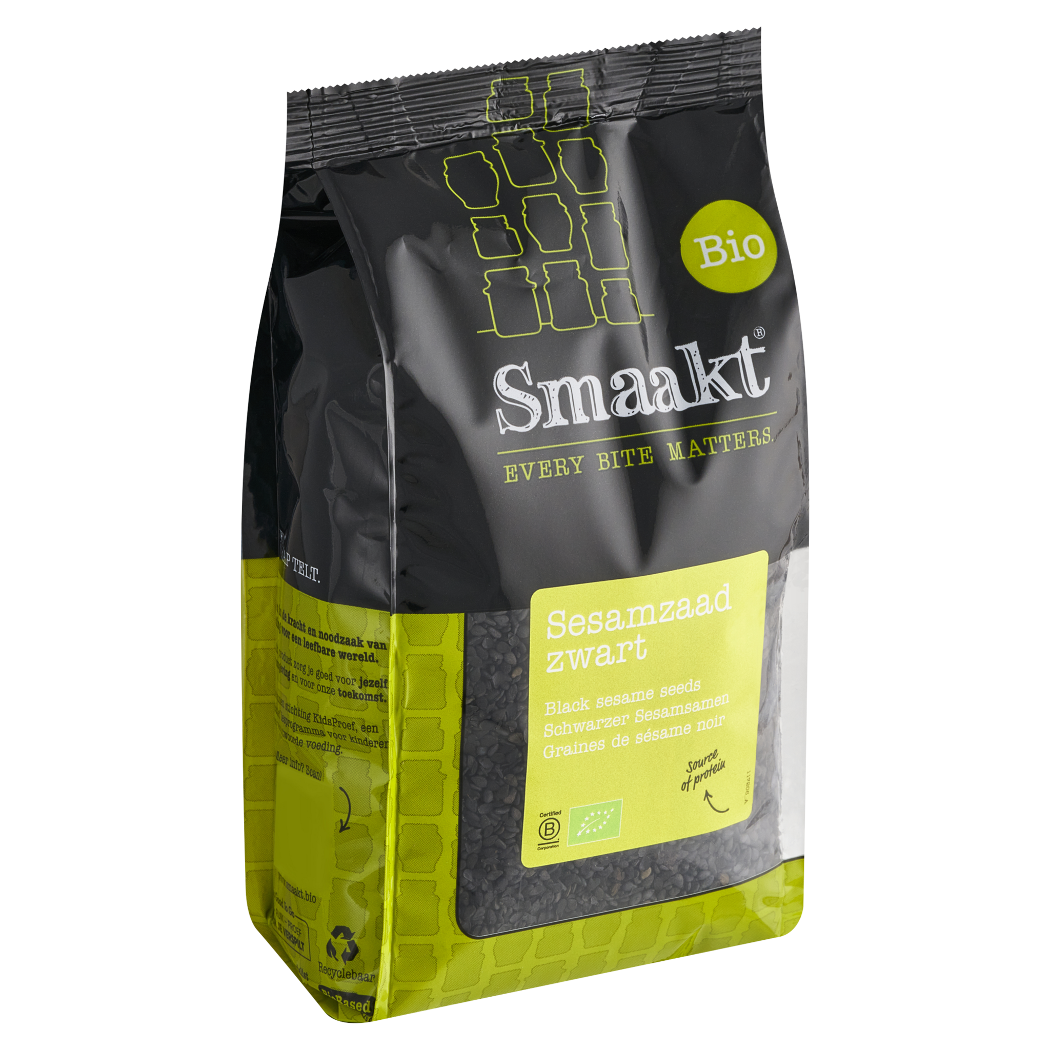 Organic black sesame seeds