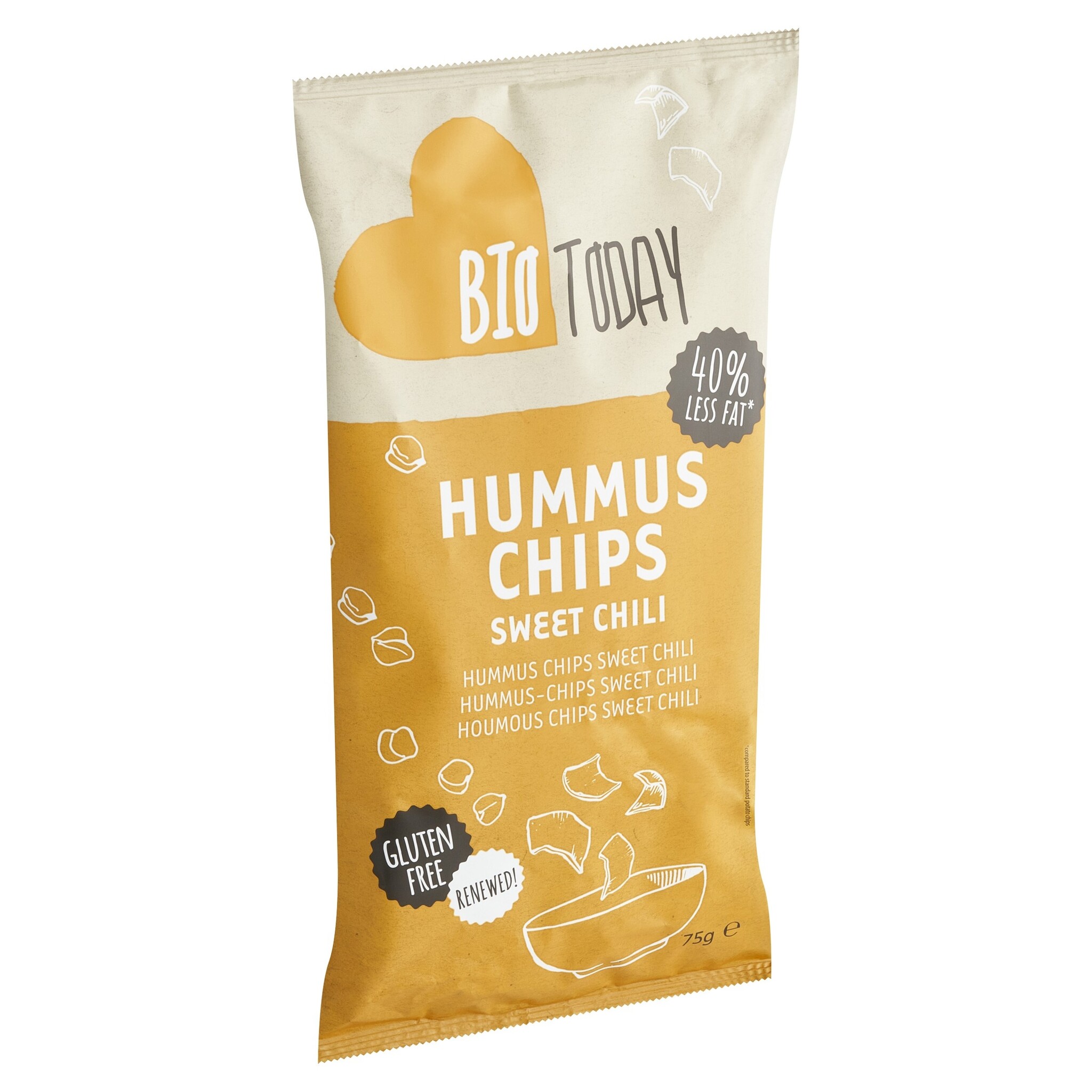Hummus crisps Sweet chili organic