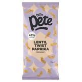 Organic lentil snacks paprika – crunchy lentil twists by Better Pete