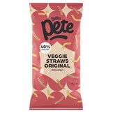Organic veggie straws natural – crunchy vegetable snack by Better Pete