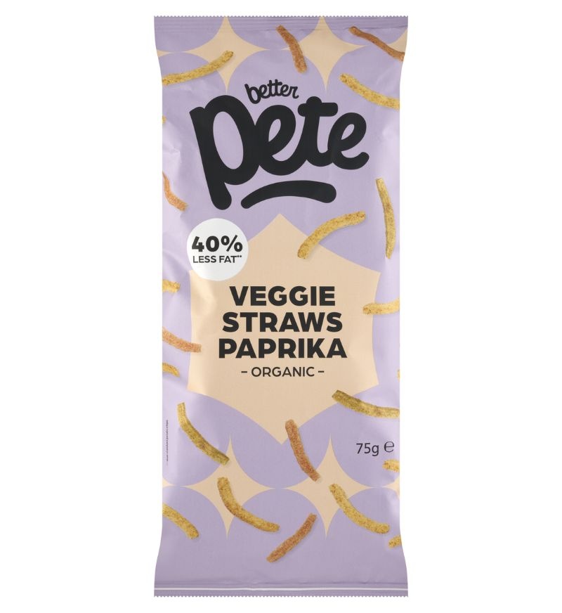 Veggie Straws paprika- bio