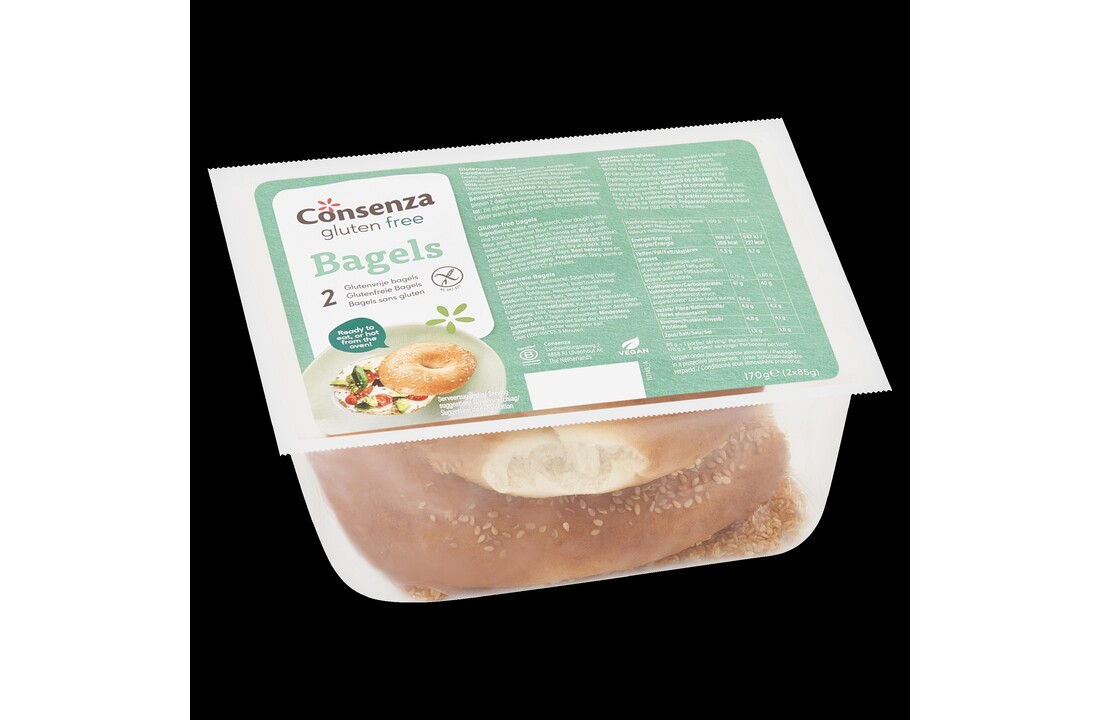 Glutenvrije Bagels – broodvervanger van Consenza