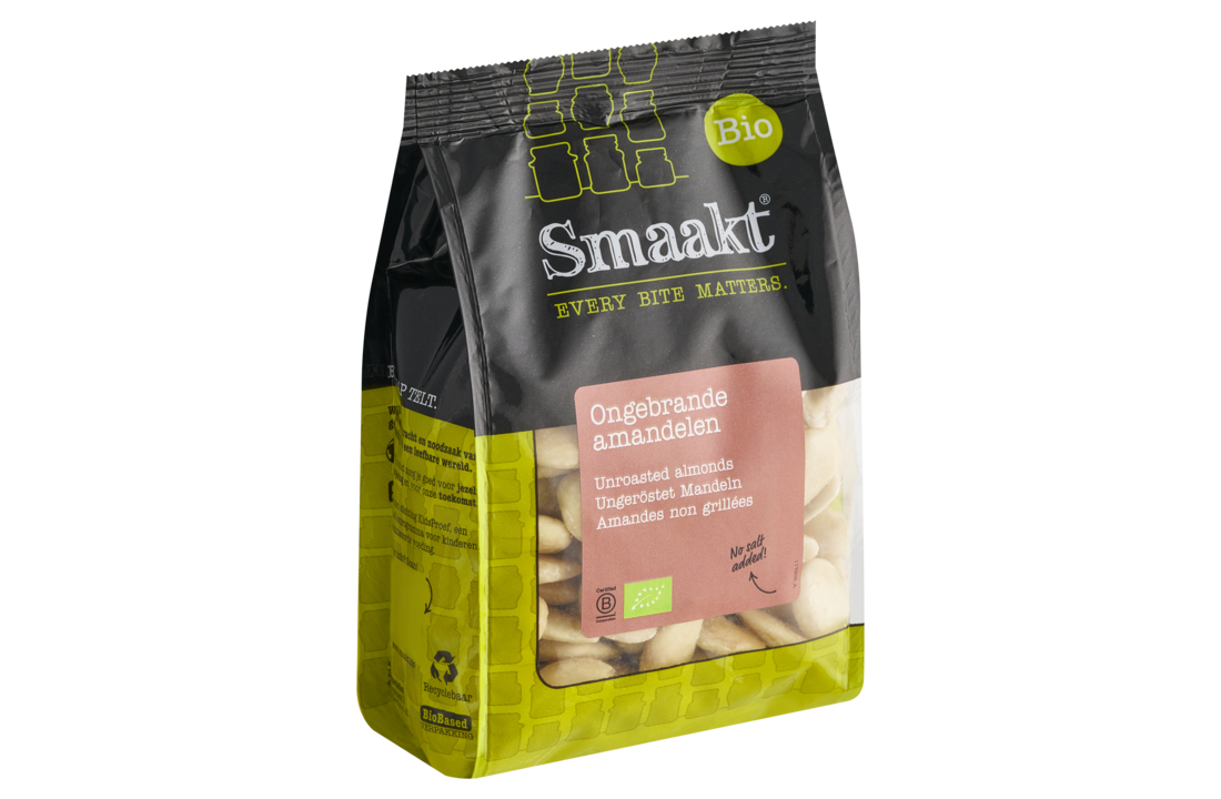 Ongebrande amandelen bio