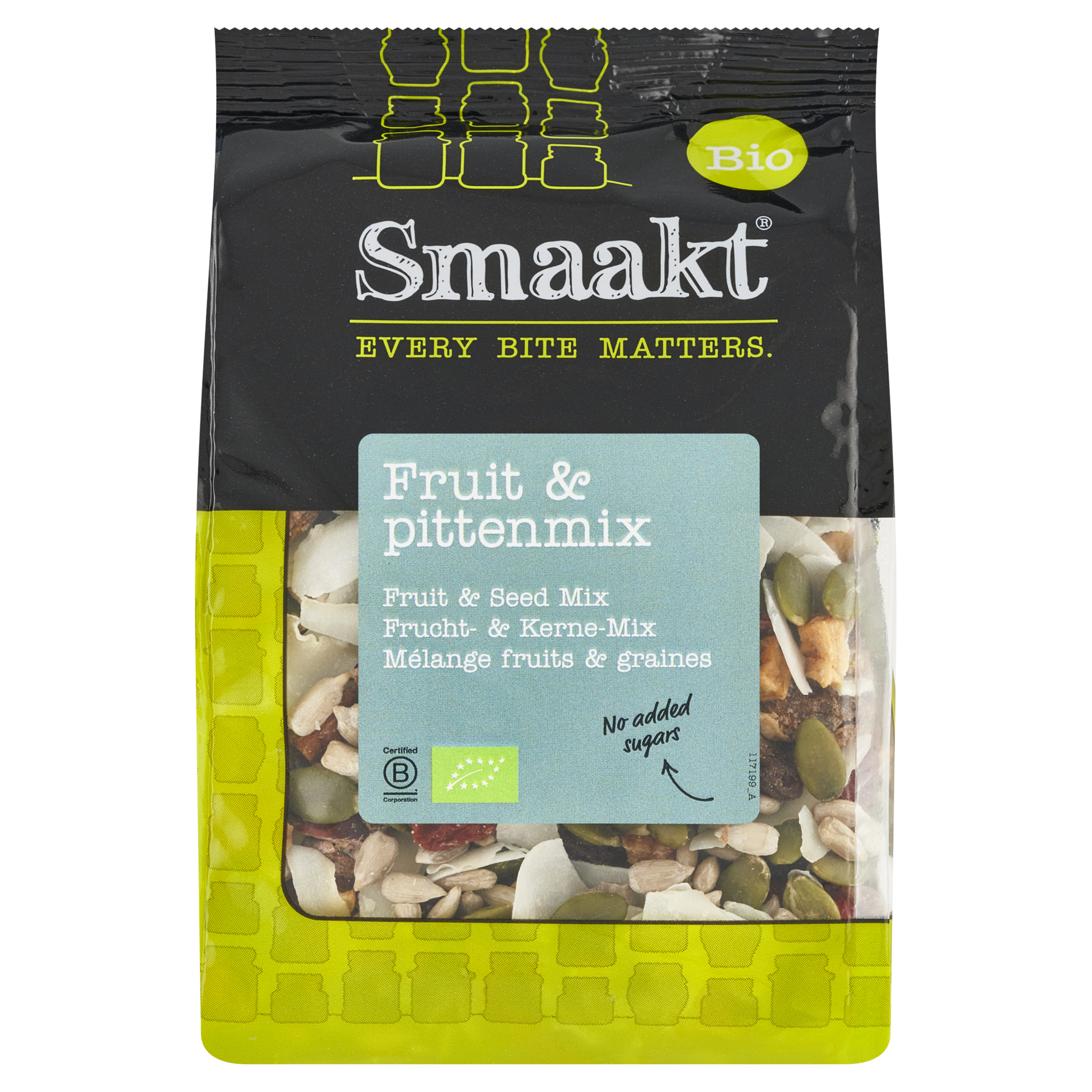 Fruits and seeds mix organic