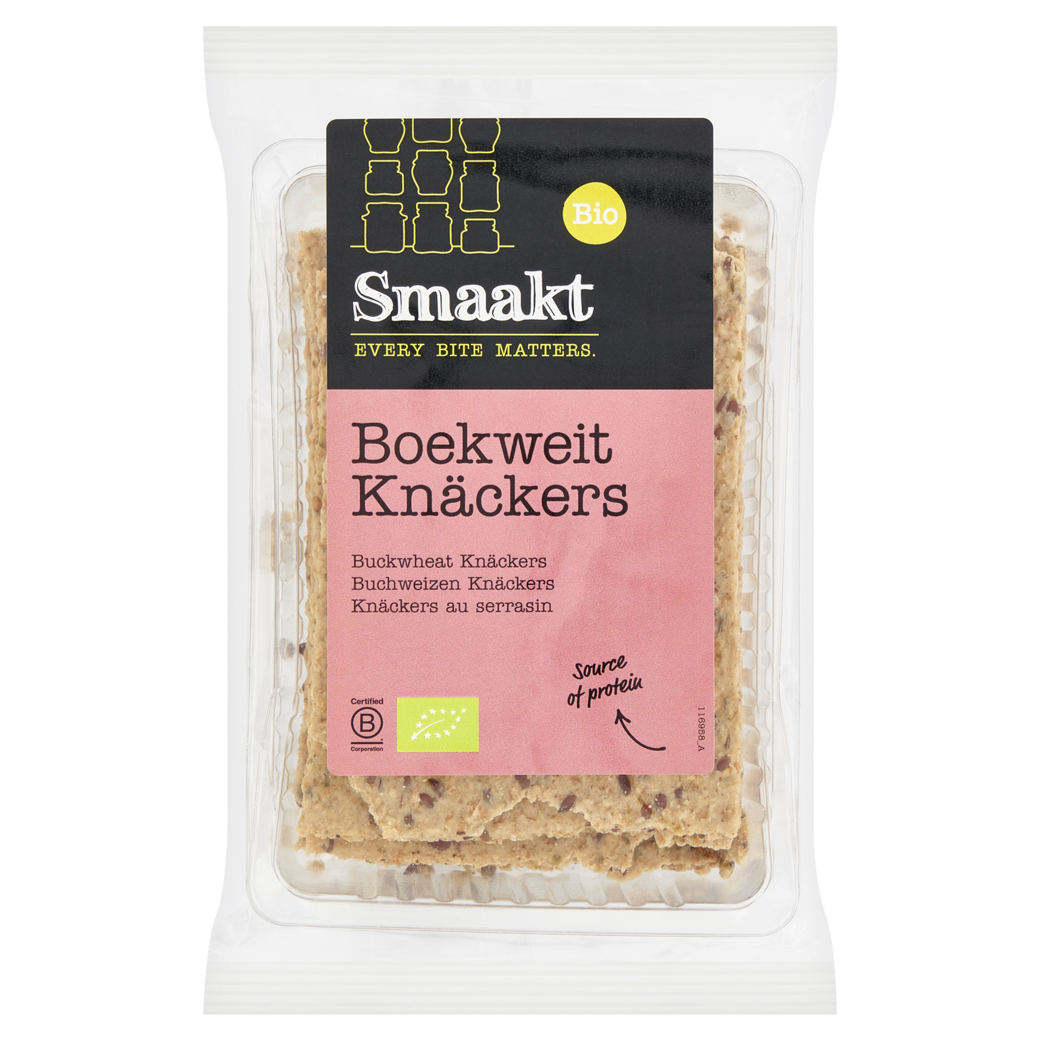 Buckwheat Knäckers 10st - bio
