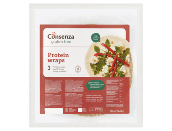 Proteine wrap glutenvrij